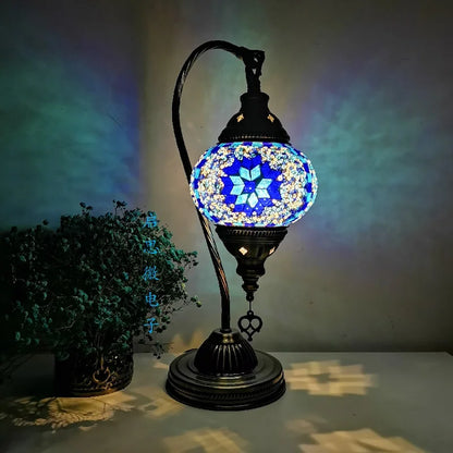 Garduru - Türkische Mosaik-Tischlampe