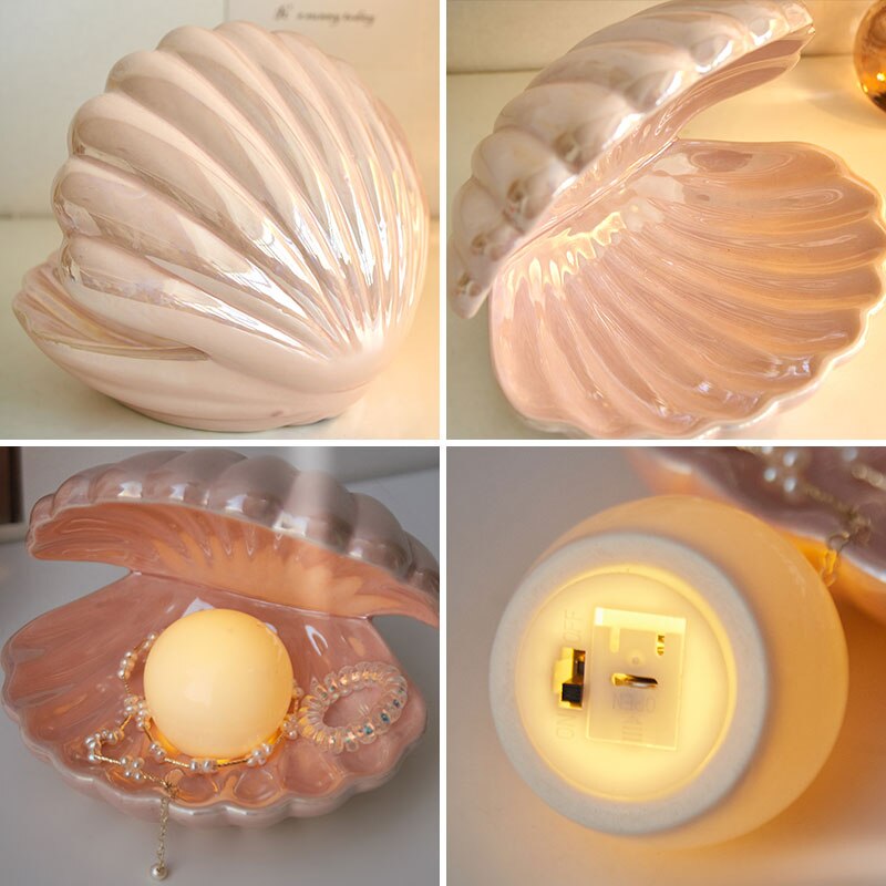 Garduru Shell Tischlampe