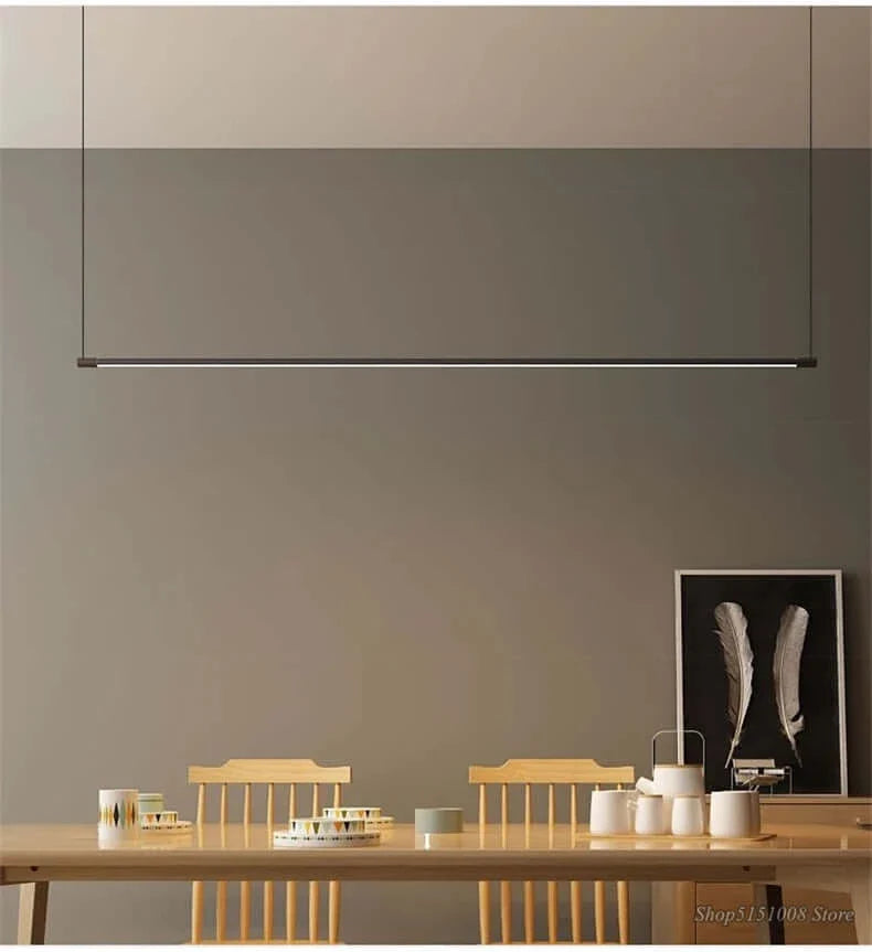 Super Simple Line Beleuchtung | Moderne LED Pendelleuchte