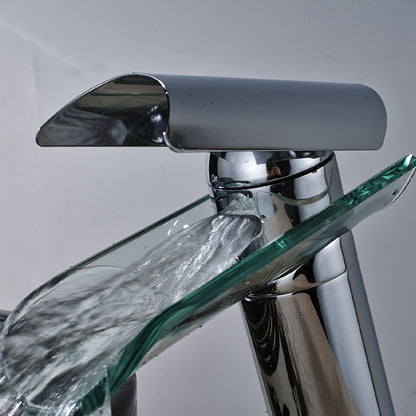 Garduru Glas Wasserfall Wasserhahn