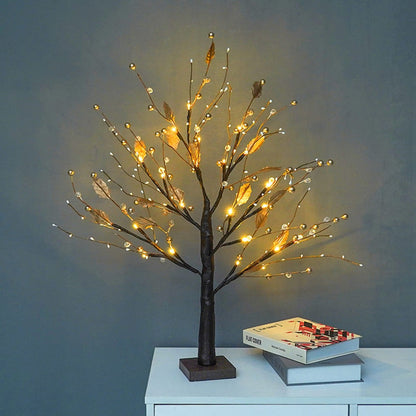 Royelux 55cm Frühling Baum LED Lampe - Biegsame Äste