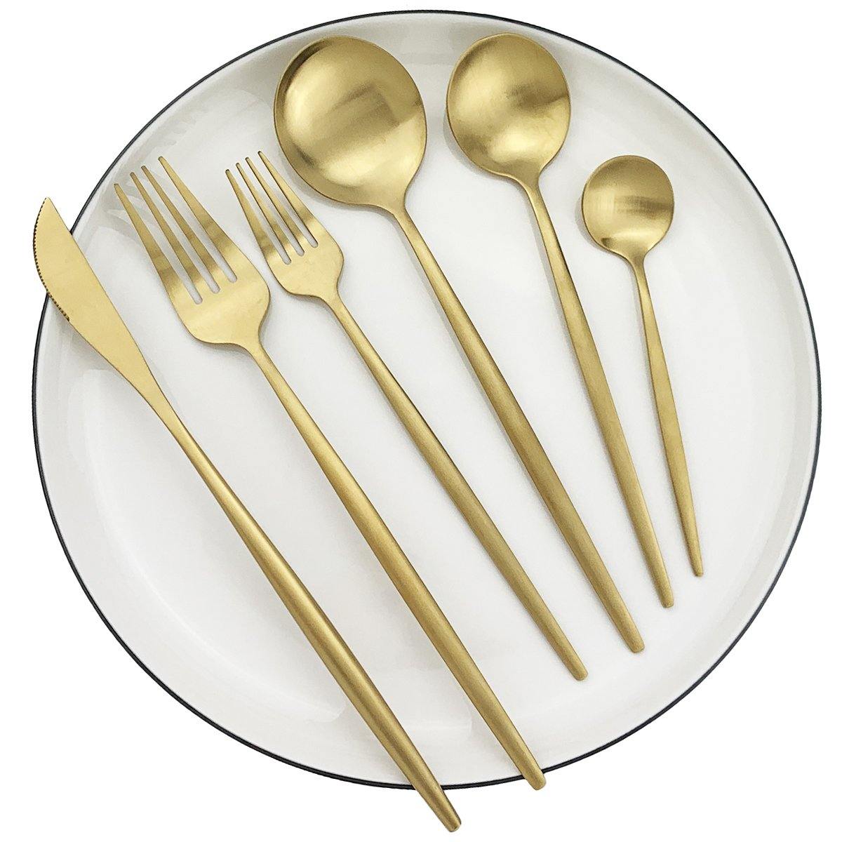 Garduru 36-teilige Edelstahl Besteckset – Elegantes & Langlebiges Design