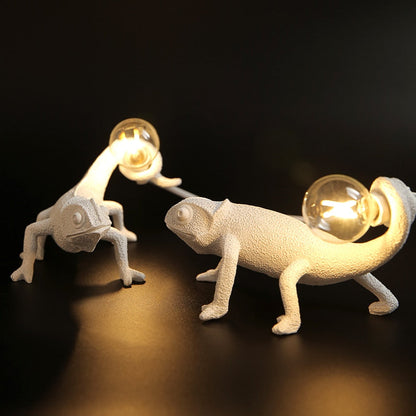 Garduru Resin Eidechse Tischlampe – Einzigartiges von der Natur inspiriertes Akzentlicht