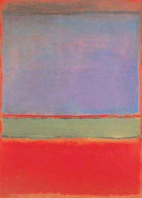 Mark Rothko Luxus Leinwand Poster