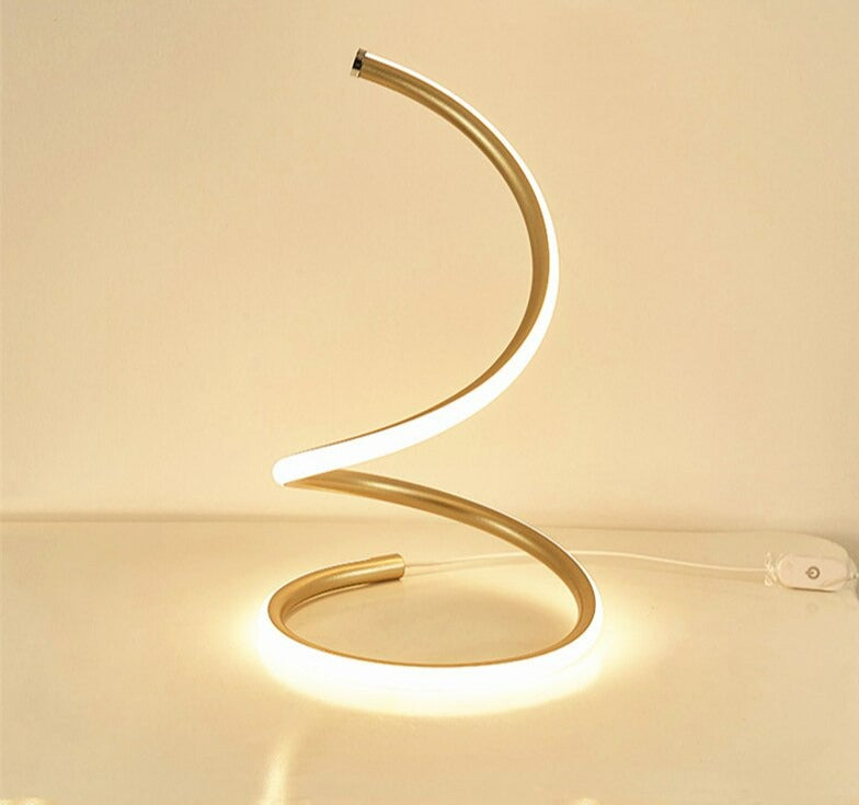 Spiral Tischlampe