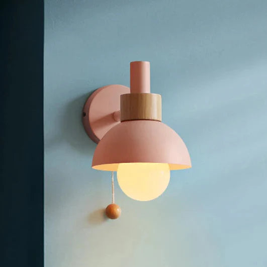 Pink Macaron Wandlampe