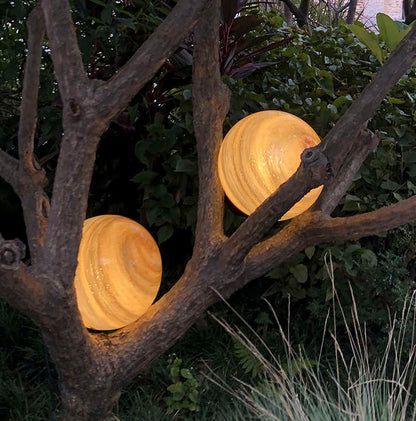 Solar Rasenleuchte – LED Gartenkugel Außenleuchte, wetterfest für Garten & Terrasse