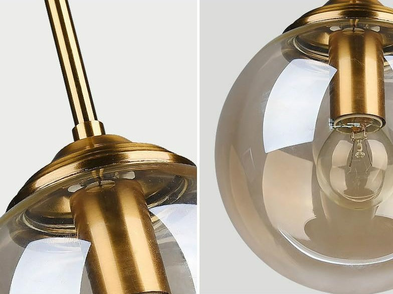 Garduru Glas Globus Pendelleuchten