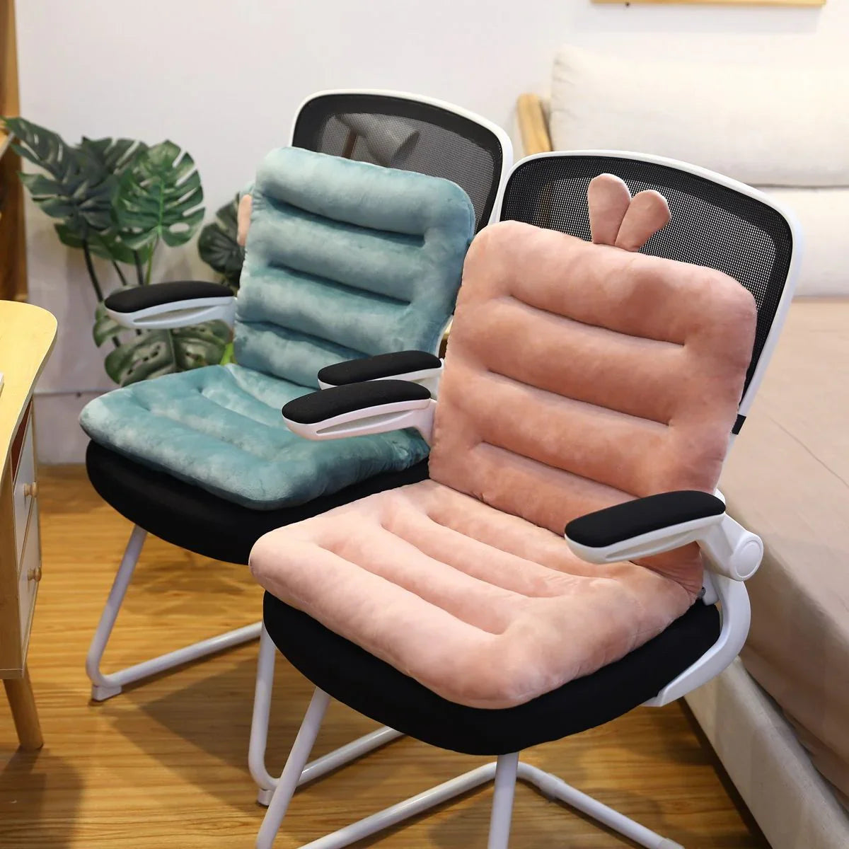 Ergonomisches Kissen für Rücken- und Sitzkomfort