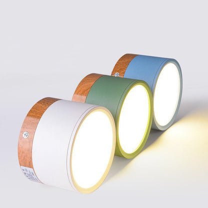 LED-Deckenleuchte Modern Aufputz Zylinder