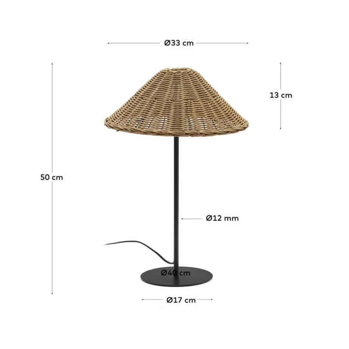 Urania™ LED Tischlampe – Wiederaufladbare Touchlampe für eine ruhige Atmosphäre