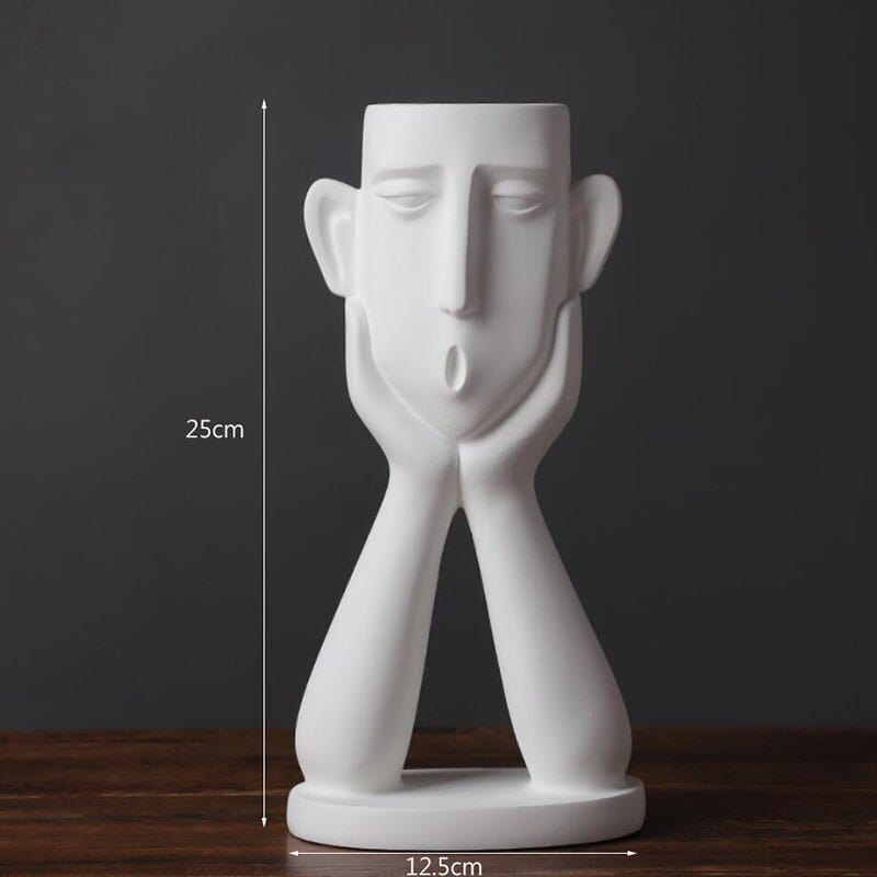 Face Vace | Skulptur Blumenvase