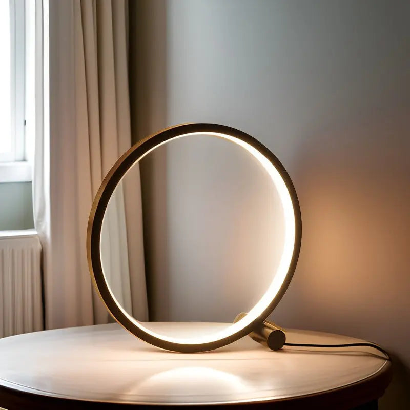 Garduru Glo Lamp - LED Minimalistische Dimmbar Runde Tischlampe