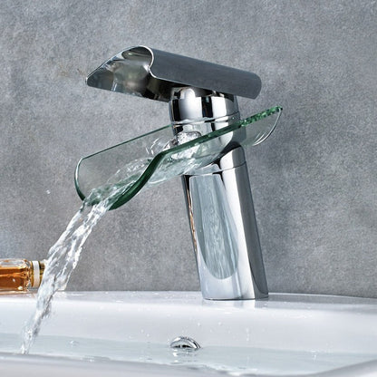 Garduru Glas Wasserfall Wasserhahn