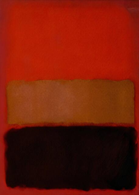 Mark Rothko Luxus Leinwand Poster