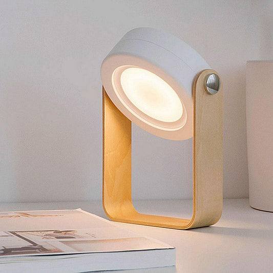 NordicGlow – Skandinavische Tischlampe mit schlankem Design und dimmbarem LED-Licht