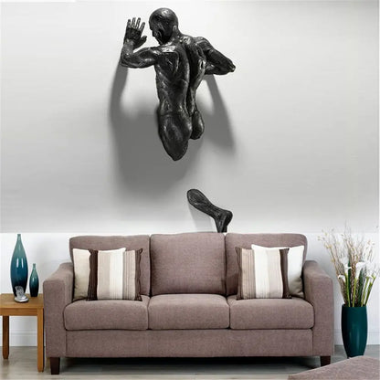 3D abstrakte Wand Skulptur