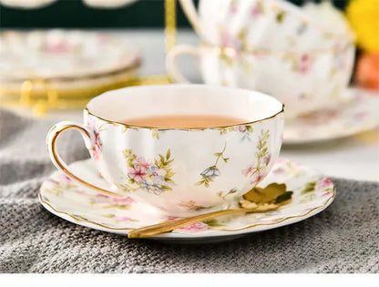 Elegante Bone China Porzellan Kaffeetasse - Luxuriöses und einzigartiges Design