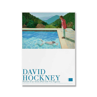 David Hockney Luxus Leinwanddruck A Bigger Splash