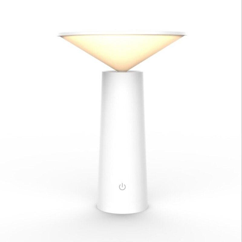 PalmLume – Moderne LED Tischlampe mit Dimmfunktion und wiederaufladbarem Design