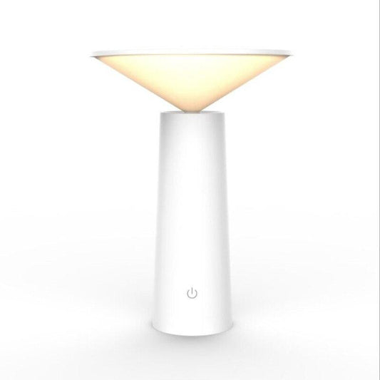 PalmLume – Moderne LED Tischlampe mit Dimmfunktion und wiederaufladbarem Design