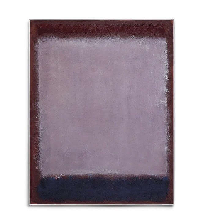 Rothko inspirierte künstlerische Poster in mehreren Dimensionen