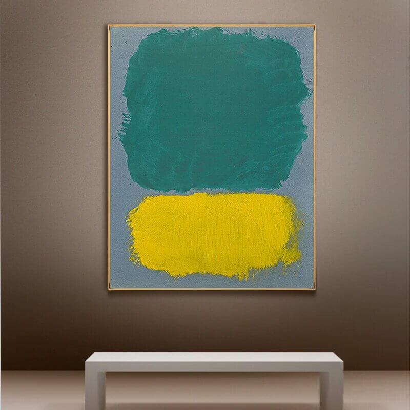 Rothko inspirierte künstlerische Poster in mehreren Dimensionen