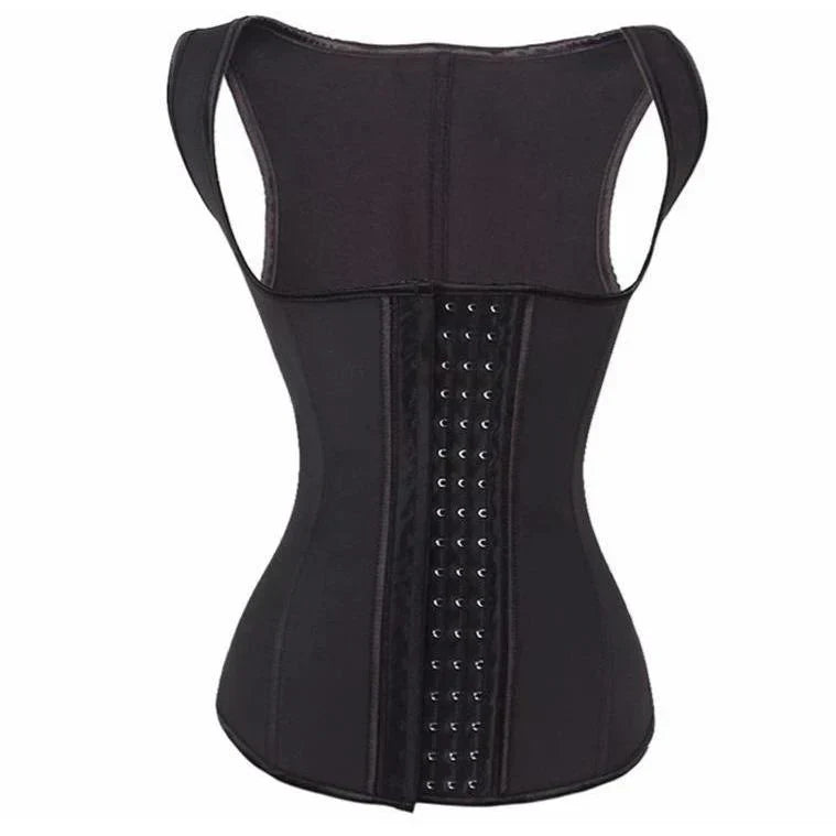 Slim Fit Latex Taillentrainer für Frauen