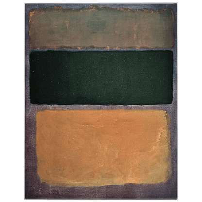 Rothko inspirierte künstlerische Poster in mehreren Dimensionen