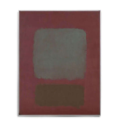 Rothko inspirierte künstlerische Poster in mehreren Dimensionen