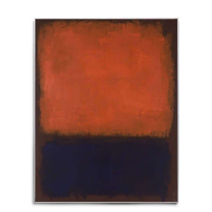 Rothko inspirierte künstlerische Poster in mehreren Dimensionen