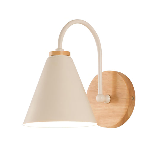 KenjiLuxe – Moderne Holz Wandleuchte mit skandinavischem Minimalismus für eine stilvolle Atmosphäre