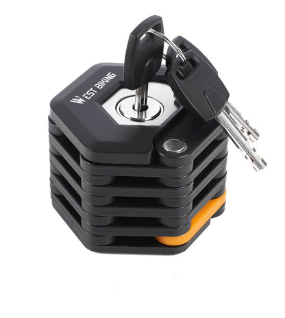 TitanLock Pro – Faltbares Ultra-Robustes Diebstahlschutzschloss für Fahrrad, Roller und Motorrad