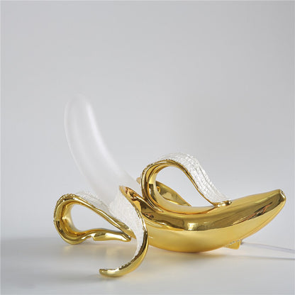 Tischlampe Art Déco - Elegantes Design aus Metall und Harz mit LED