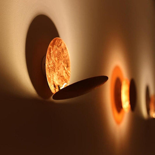 LED-Wandapplikation Lunaire – Modernes Design in Form einer Eklipse