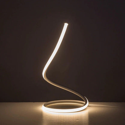 Spiral Tischlampe