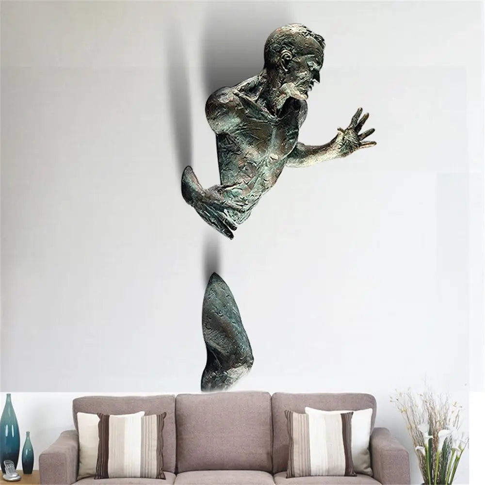 3D abstrakte Wand Skulptur