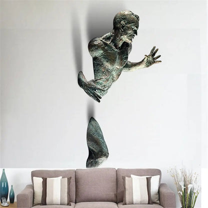 3D abstrakte Wand Skulptur