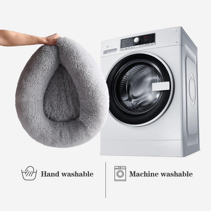 Beruhigendes Donut-förmiges Körbchen für Hunde und Katzen - CocoonPaw