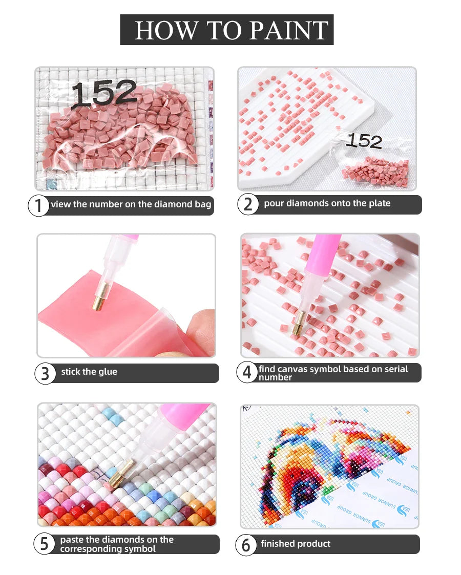 Tier Affe Panda Toilet Malerei Kunst DIY Stickerei