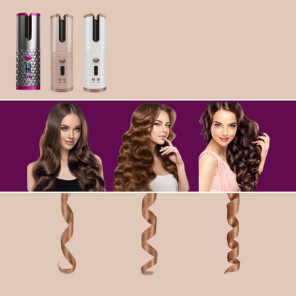Garduru Curl Styling Device – Kabelloses Lockengerät für glänzende, langanhaltende Locken