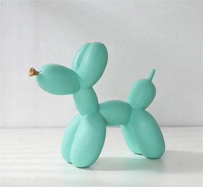 Haku - Ballonornament mit goldener Schnauze