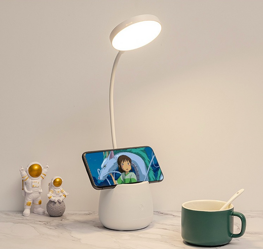 HaloLight Tischlampe Kinder Topf und Telefonhalter