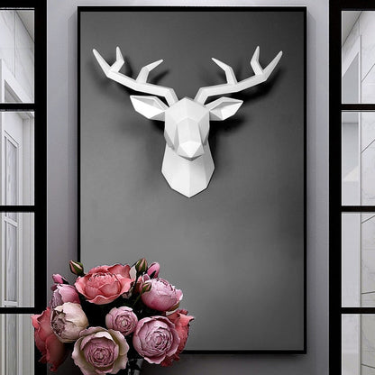 3D Rentier | Moderne Kunst "Hirsch"