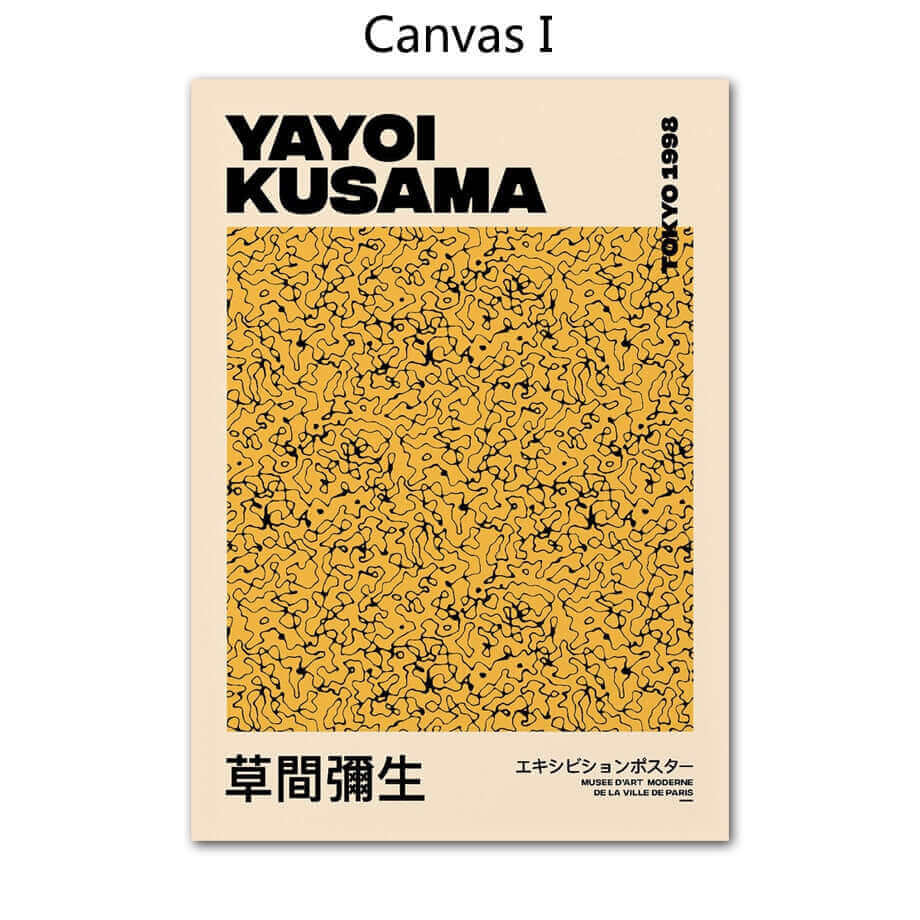 Yayoi Kusama Abstrakt Premium Poster