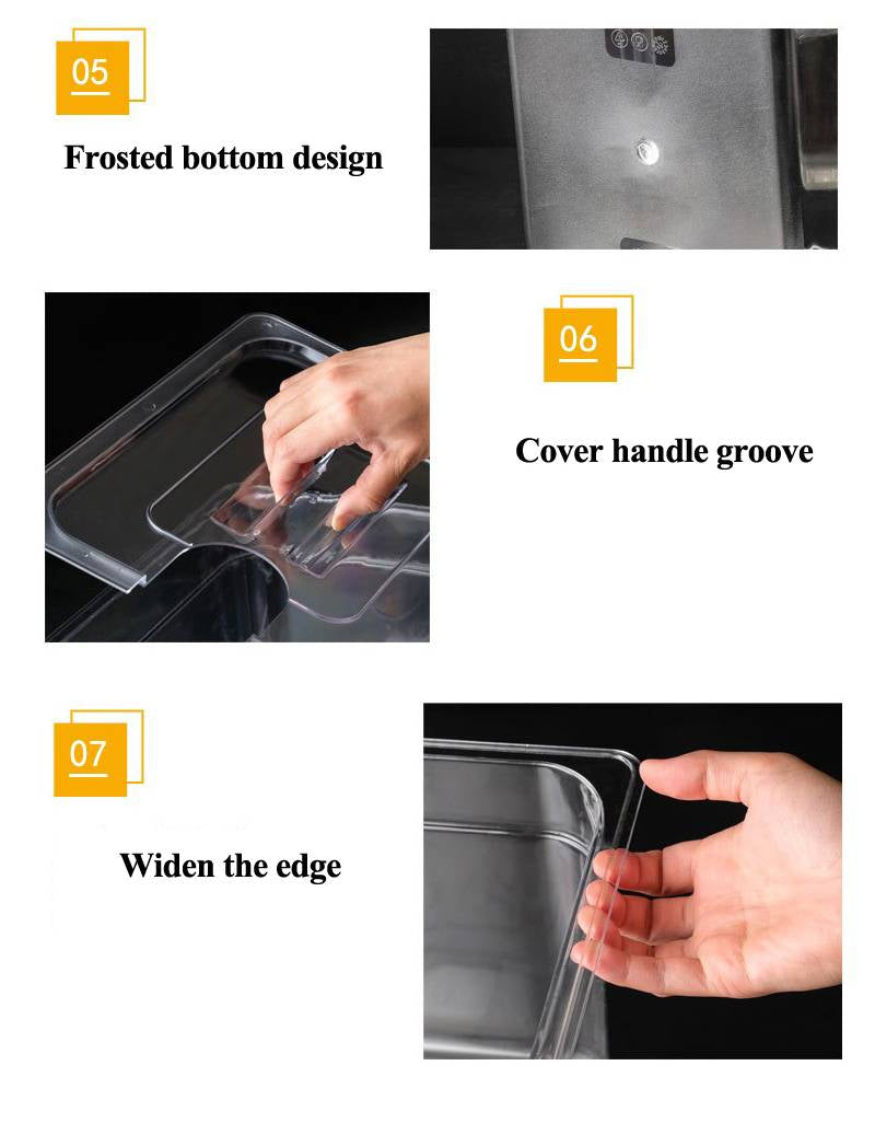 RoyaleGlow Sous Vide Behälter mit passendem Deckel und Waage
