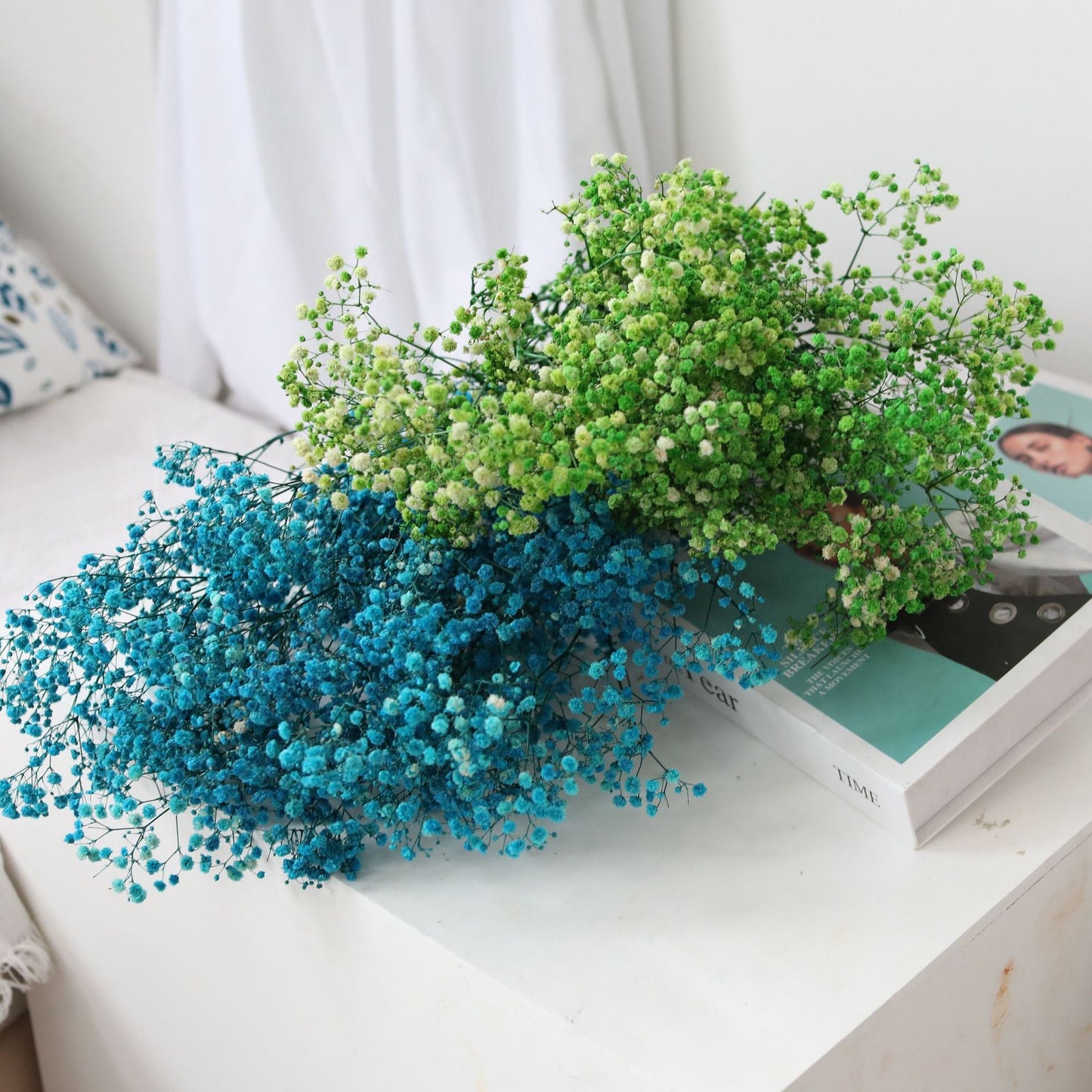 Natürliche getrocknete konservierte Blumen Gypsophila Blumensträuße