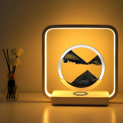Garduru Lampe – 3D Fließender Sand LED Nachtlampe