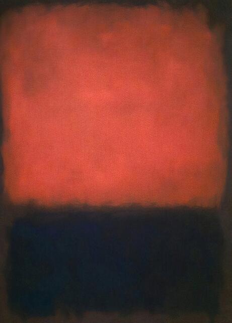 Mark Rothko Luxus Leinwand Poster