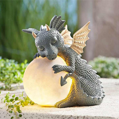 Garduru Drache Tischlampe | Nachhaltig & Energiesparend - Hargon
